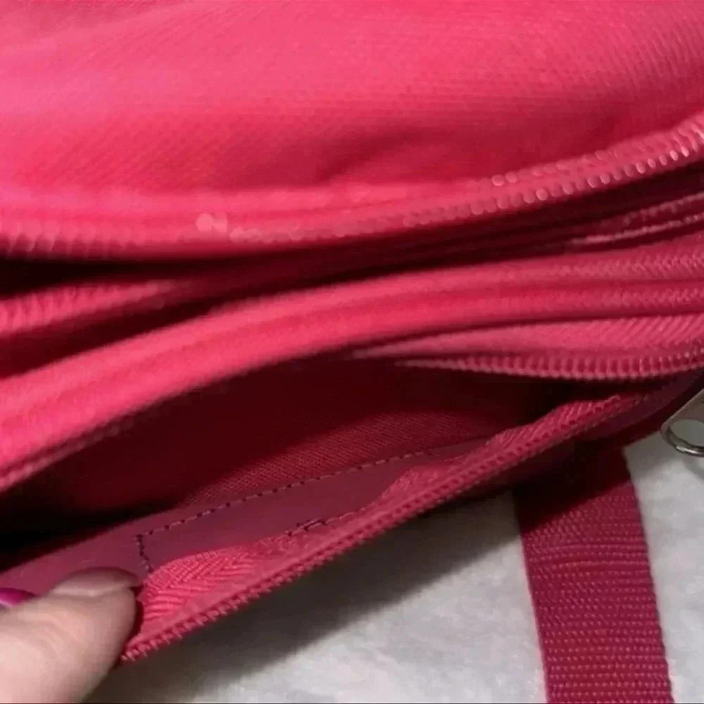 Vintage Hot Pink Everest Signature 90’d Fanny Pack Belt Bag Barbiecore Concert - Picture 3 of 10